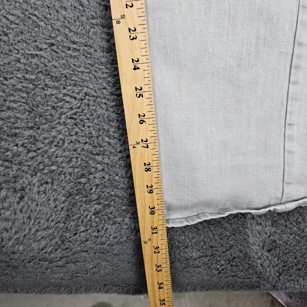 Banana Republic Mens Slim‎ Fit Light Gray Denim Jeans 36x34